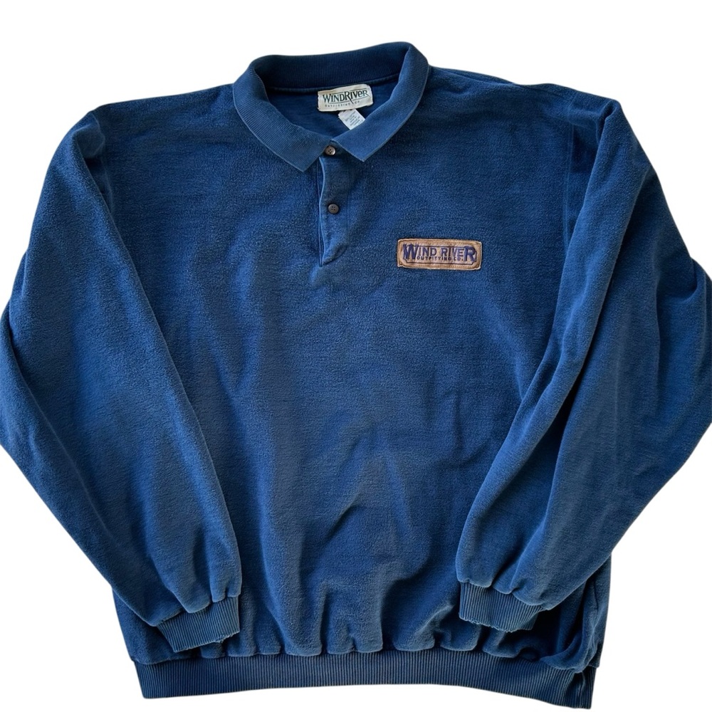 Vintage ‘90s Heavyweight Sweatshirt 100% Cotton WindRiver Made in Canada